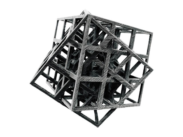 アートサンプル（材料：PLA Filament Black）
